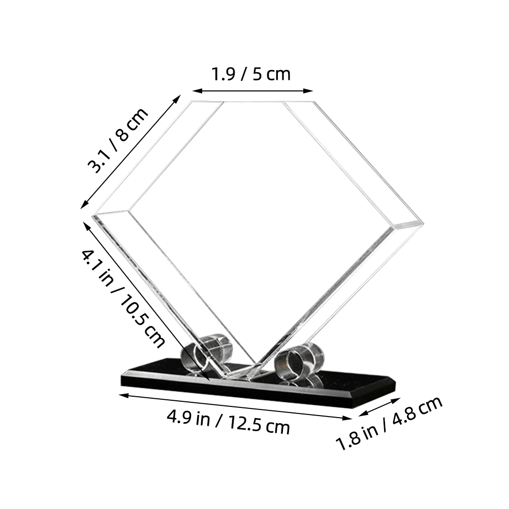 Napkin Holder Stand Transparen - Agar Tissue Culture ulasan dan harga